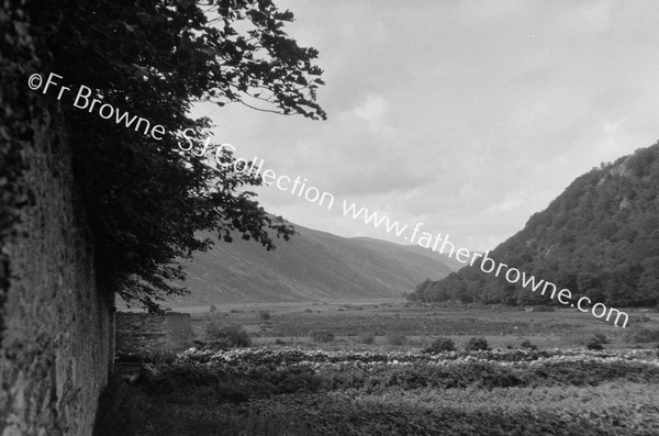 LOOKING TOWARDS GLEN FROM BARRACKS